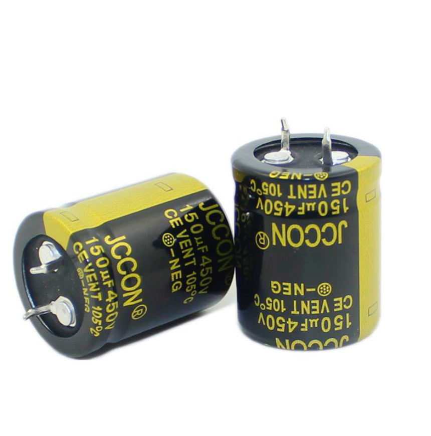 Конденсатор электролитический    150UF 450V 105*C 22*40 JCCON