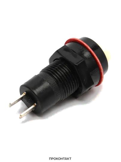 Купить Кнопка DS-211 2A/250VAC с фиксацией белая в Челябинске