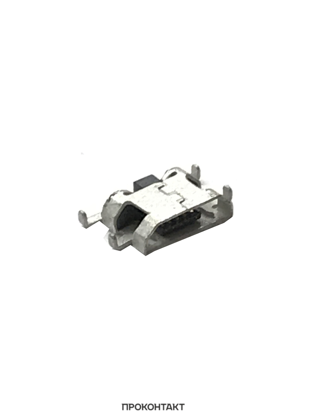 Купить Гнездо micro-USB 5конт smd (среднее широкое крепление, 4 крепежа в плату ) для SONY в Челябинске