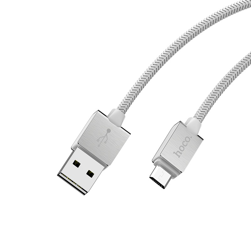 Купить Кабель USB - microUSB HOCO U49 2.4А (1.2 метра) в Челябинске