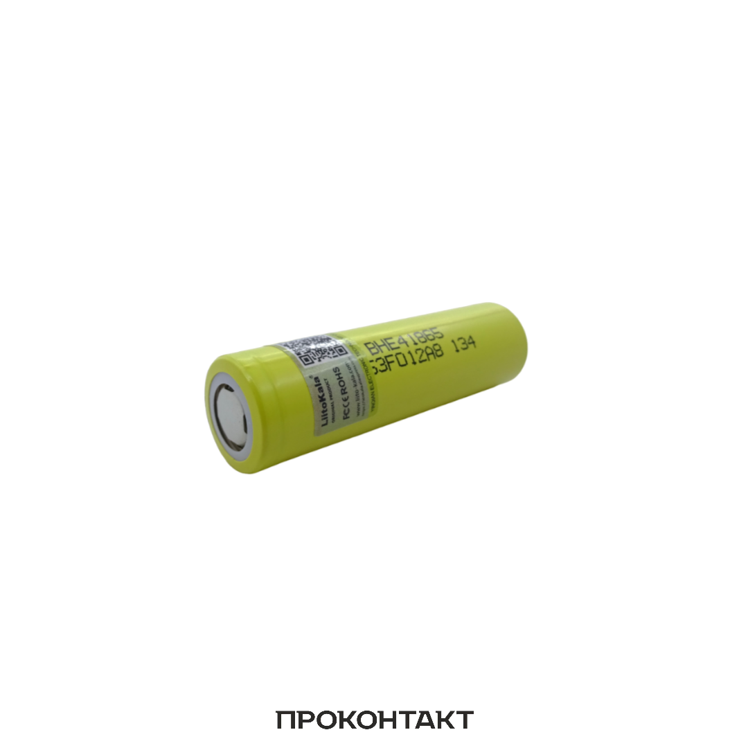 Купить Аккумулятор литий-ионный 18650 Liitokala 2500mah 20А HE4 (факт. 2500mah) плоский + в Челябинске