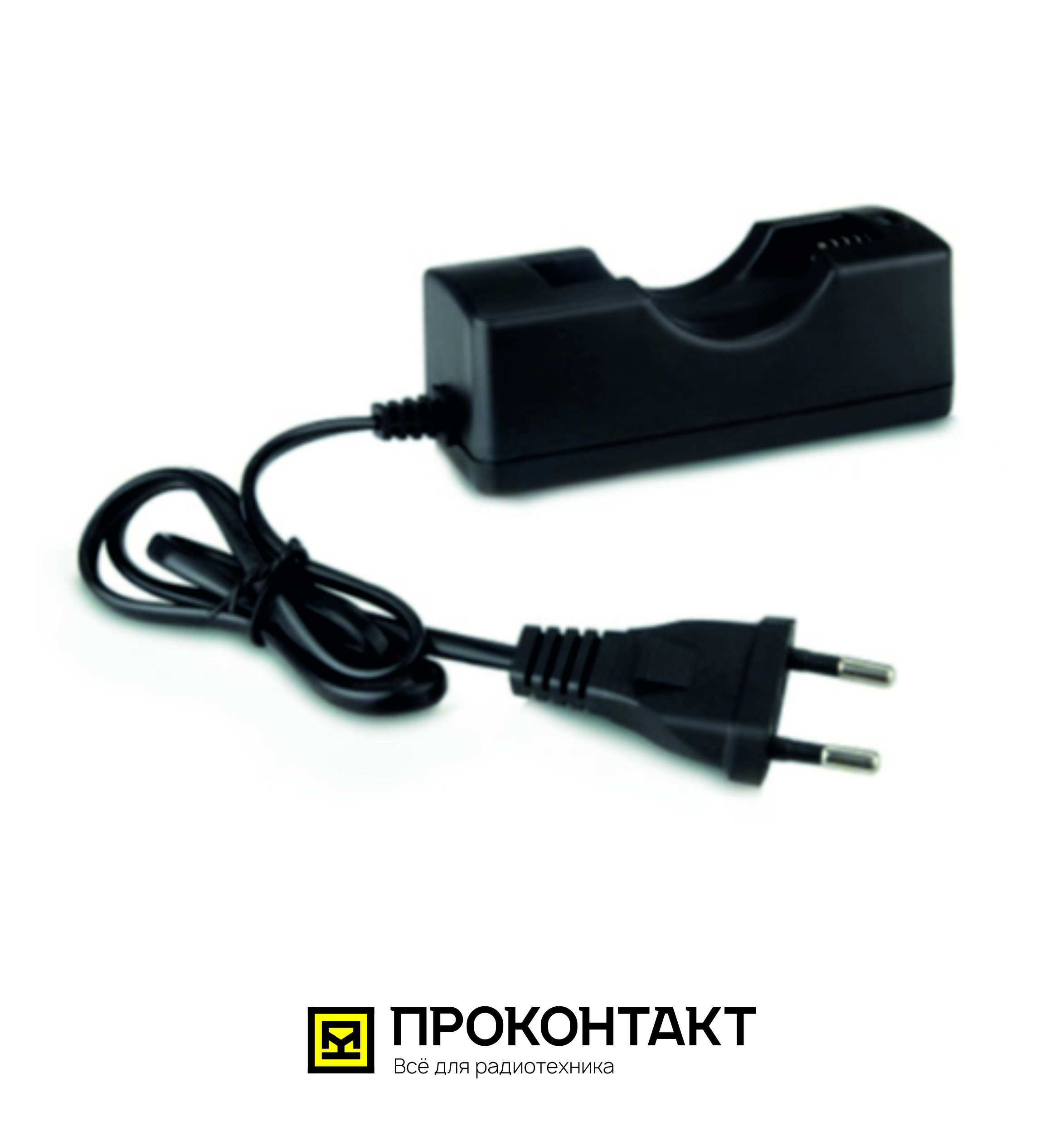 Купить Зарядное устройство для 1х18650 с сетевым шнуром в Челябинске