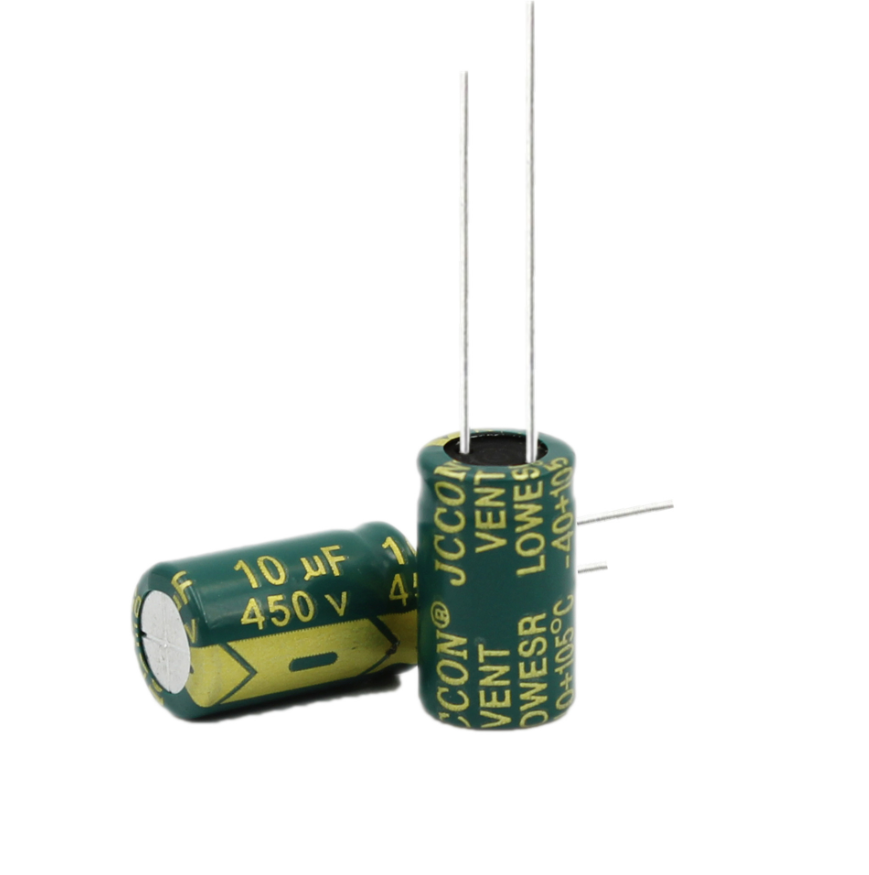 Купить Конденсатор электролитический     10UF 450V 105*C 10*17 JCCON в Челябинске
