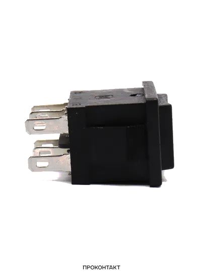 Купить Переключатель KCD1-203 on-off-on 6A 250V (6 контактов) черный в Челябинске