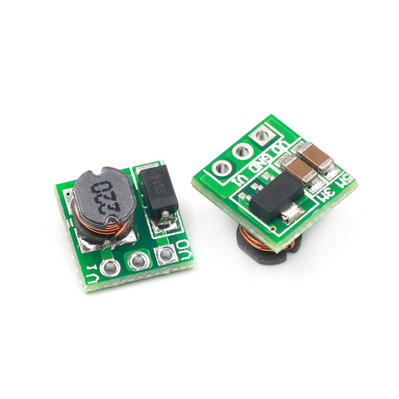 Повышающий DC-DC модуль (вход  0.8-3.3V выход 3.3V до 0.5А) 11 x 10,5 x 7,5 мм
