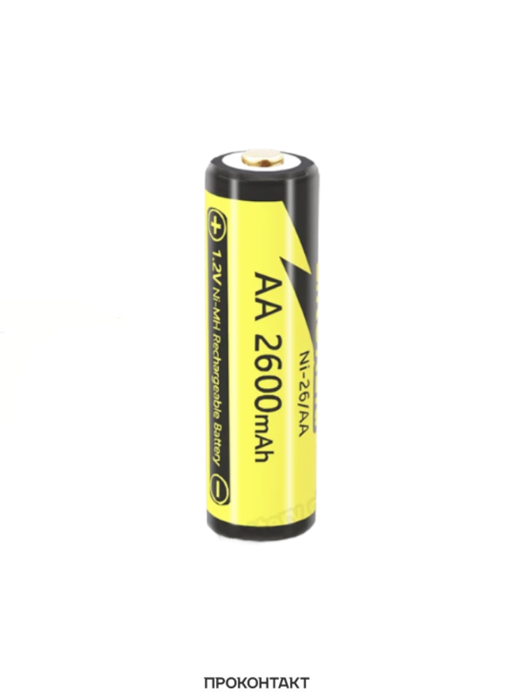 Аккумулятор Ni-MH AA 2600mAh 1.2V LiitoKala с наконечником