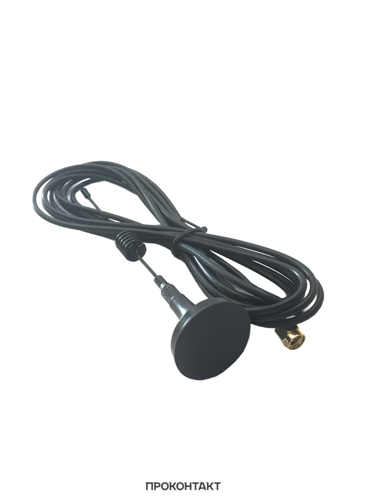 Купить Антенна GSM GKT-433-3B3 15см (3 метра RG174) SMA J в Челябинске