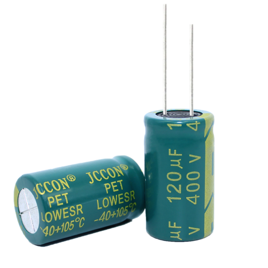 Конденсатор электролитический    120UF 400V 105*C 22*30 JCCON