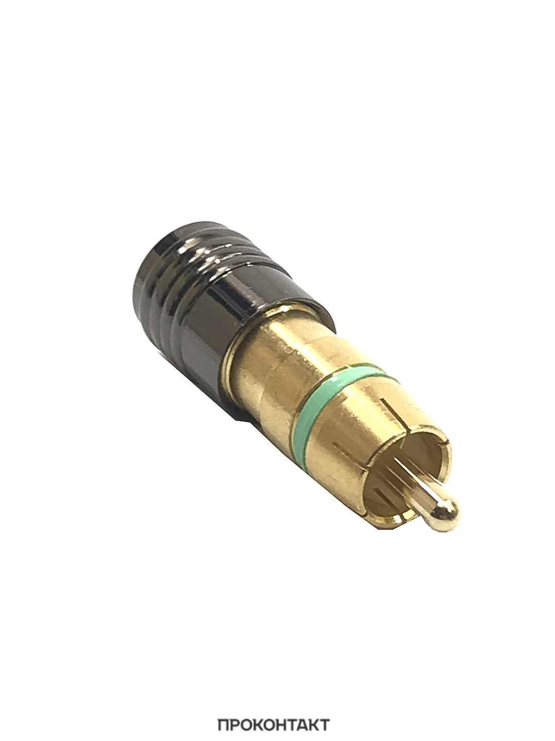 Купить Штекер RCA (тюльпан)  на каб. RG-6,SAT-50 в Челябинске