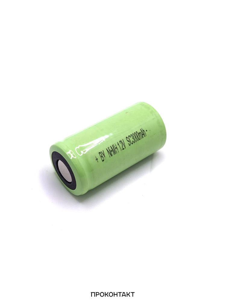 Купить Аккумулятор Ni-MH SC 3000mah 1.2V пластиковая оболочка в Челябинске
