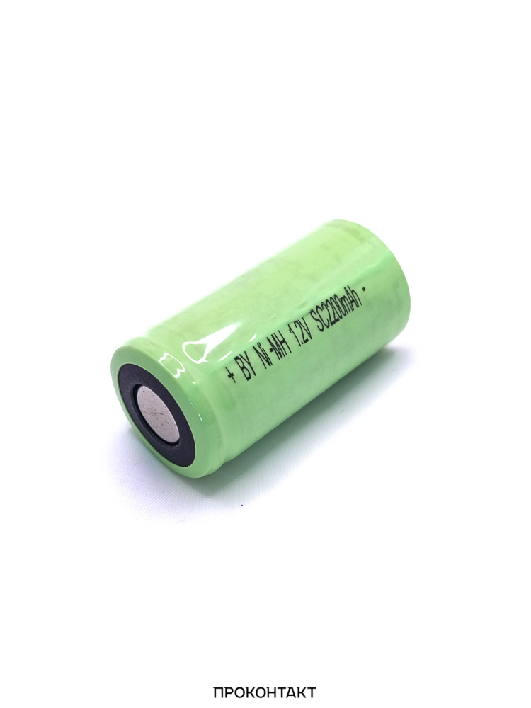 Купить Аккумулятор Ni-MH SC 2200mah 1.2V пластиковая оболочка в Челябинске