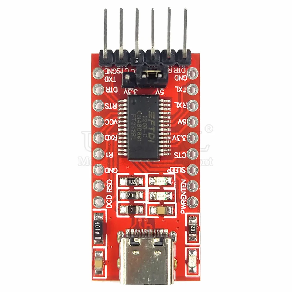 Модуль преобразователя интерфейсов USB to TTL FT232RL USB