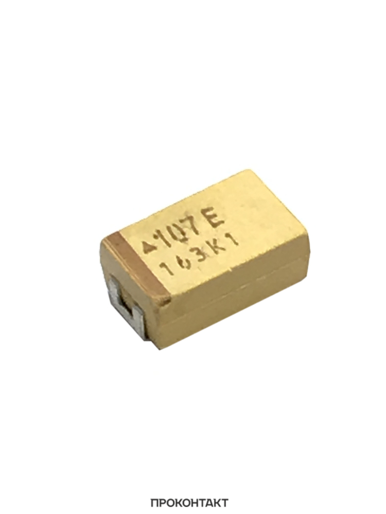 Купить Чип конденсатор танталовый 100uF 16V 20% C/D Купить Чип конденсатор танталовый 100uF 16V 20% C/D в Челябинске