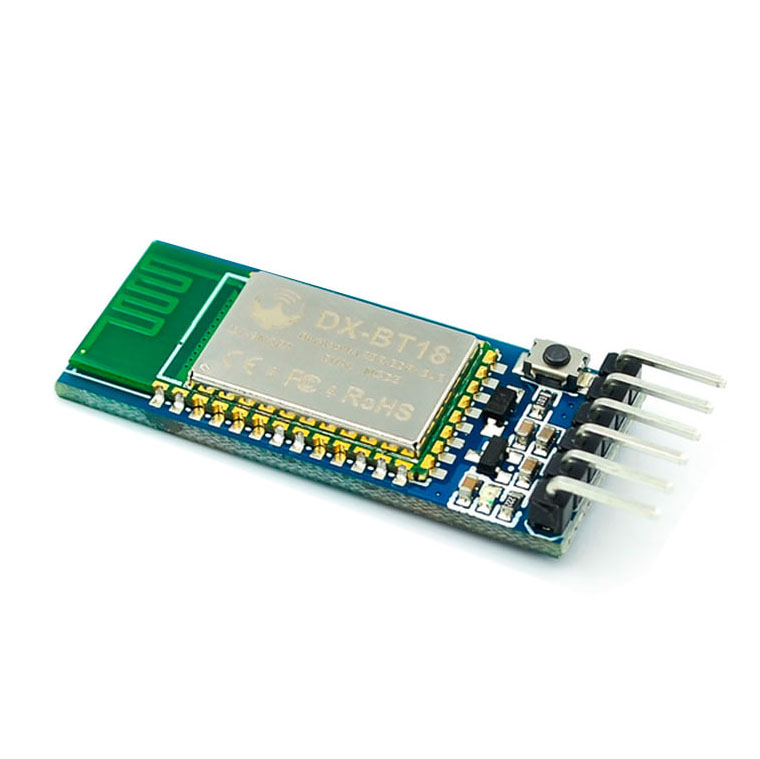 Купить Bluetooth модуль DX-BT18 6pin на плате в Челябинске