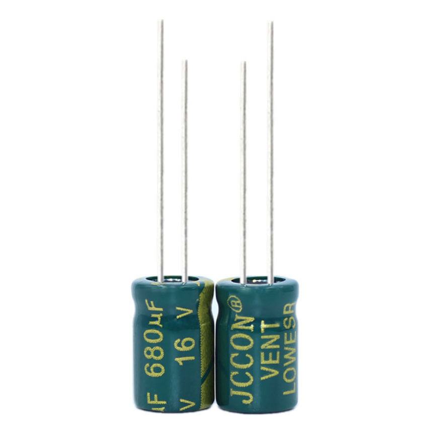 Конденсатор электролитический    680UF  16V 105*C  8*12 JCCON
