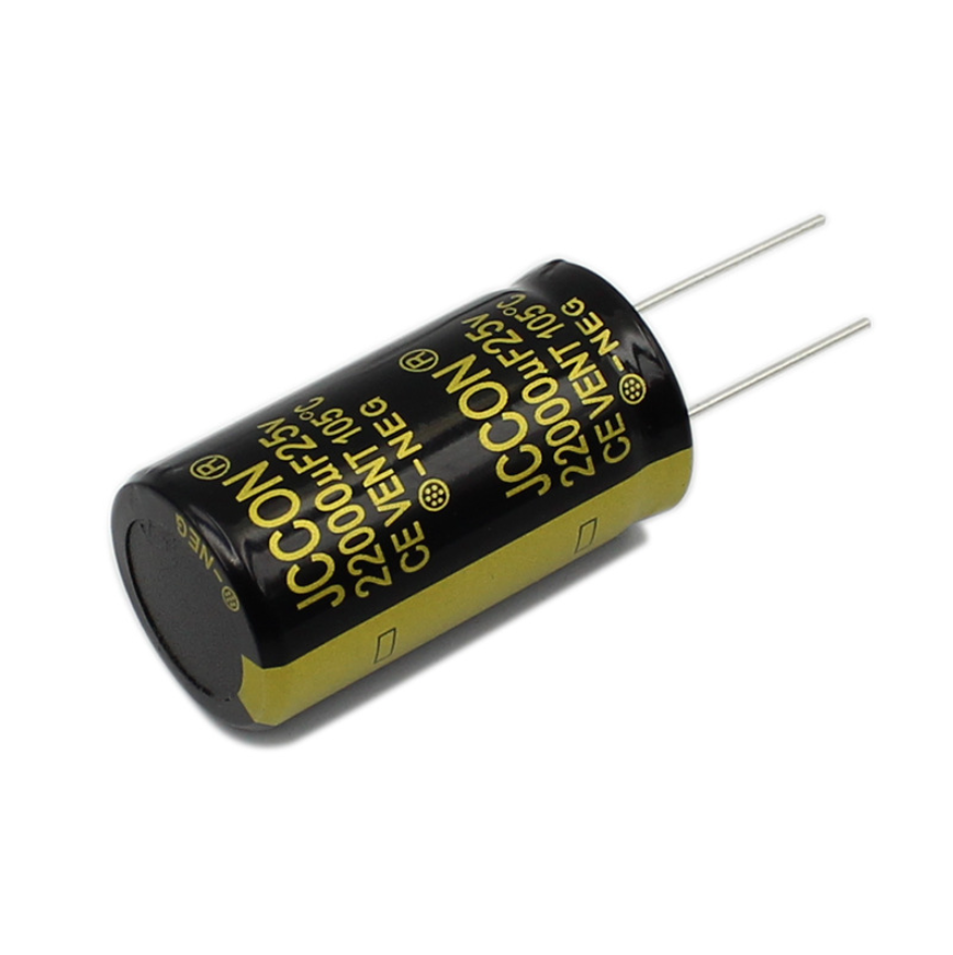 Конденсатор электролитический  22000UF 25V 105*C 22*40 JCCON