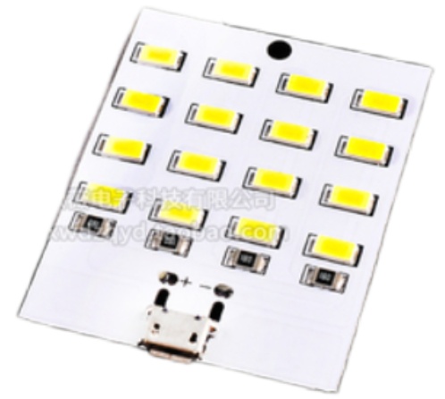 Купить Панель светодиодная   2W 5V 52*40мм 16LED в Челябинске