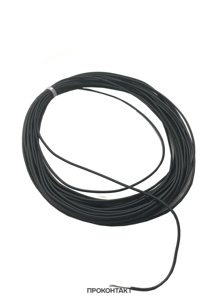 Купить Провод UL1007 НПнг(C)-HF 24AWG (0.2мм², медь) черный (отрезок 10 метров) в Челябинске