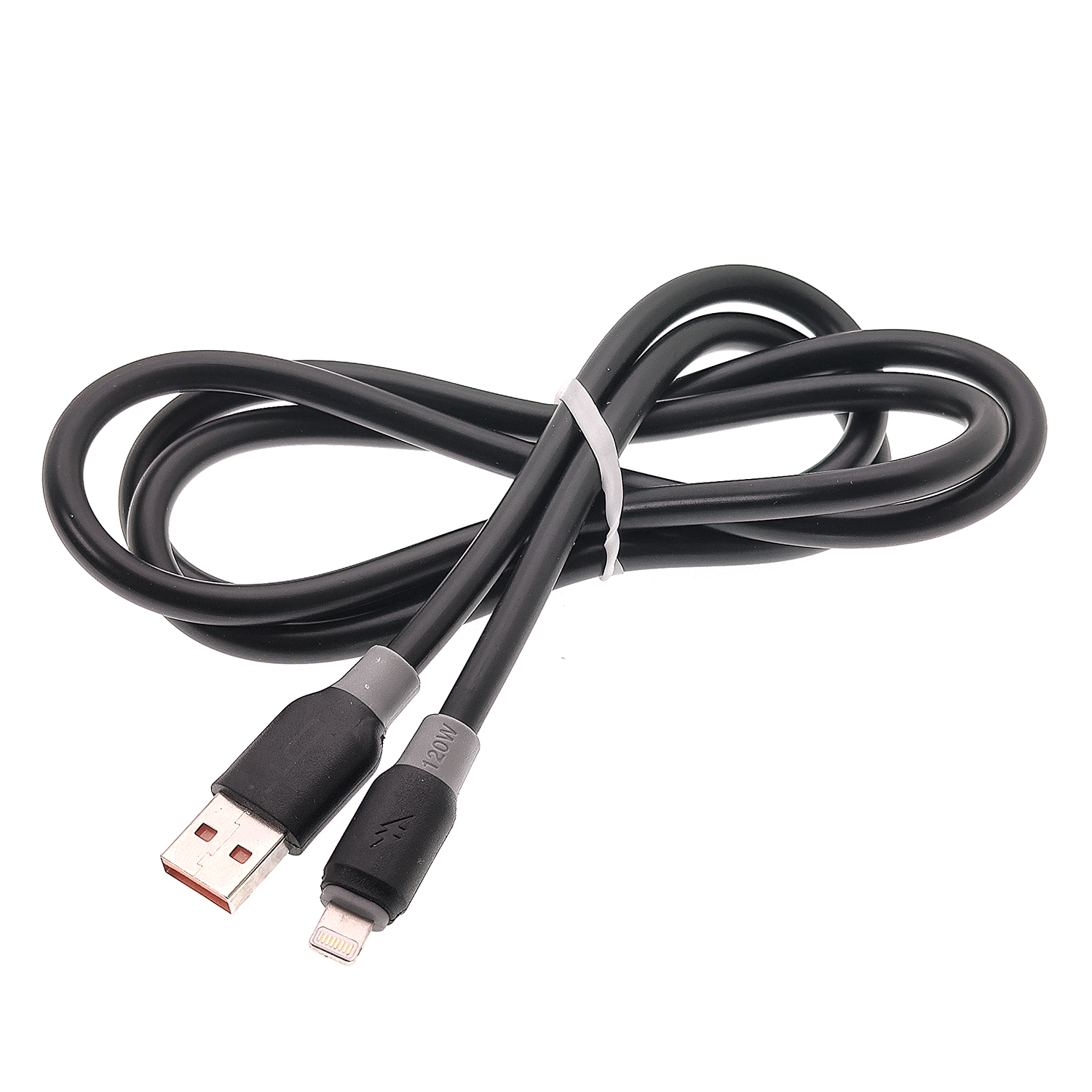 Купить Кабель USB - Lightning (iPhone) 6A (1.2 метра) Черный в Челябинске