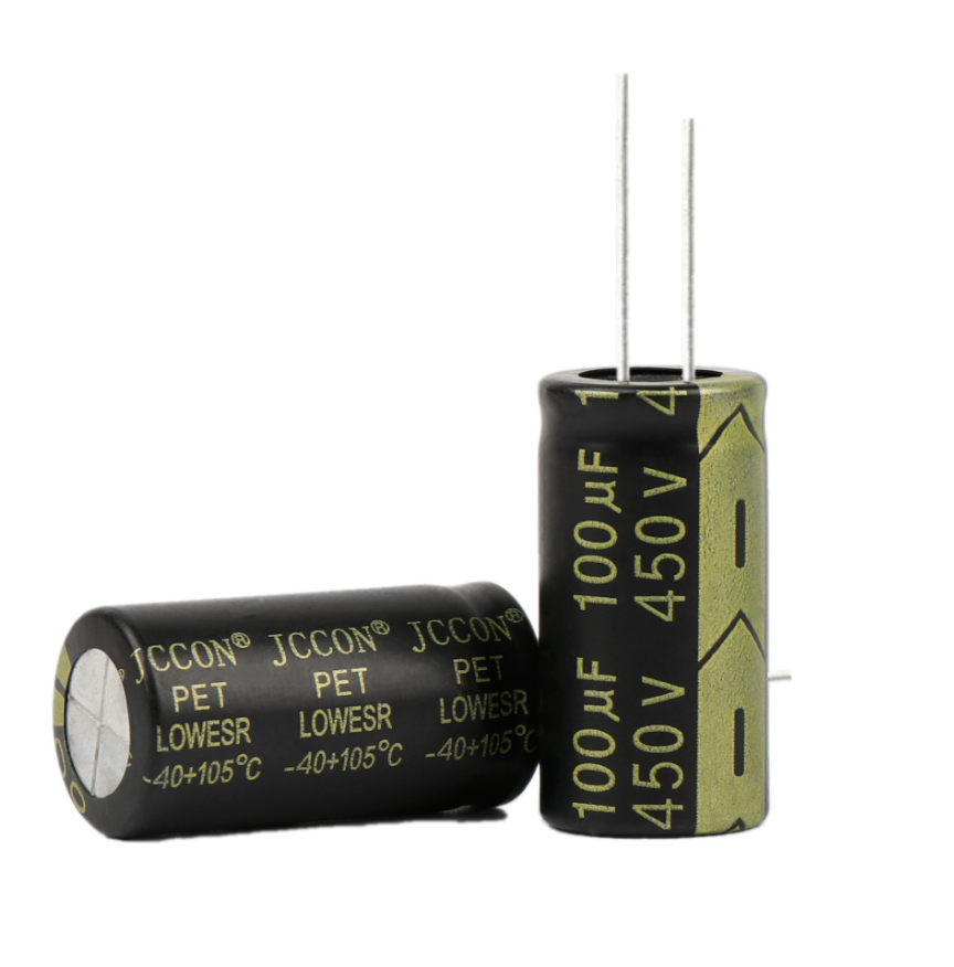 Купить Конденсатор электролитический    100UF 450V 105*C 18*35 JCCON в Челябинске