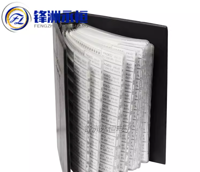 Купить Набор Чип конденсаторов (SMD) 0201 51 вида по 50 штук в книге в Челябинске