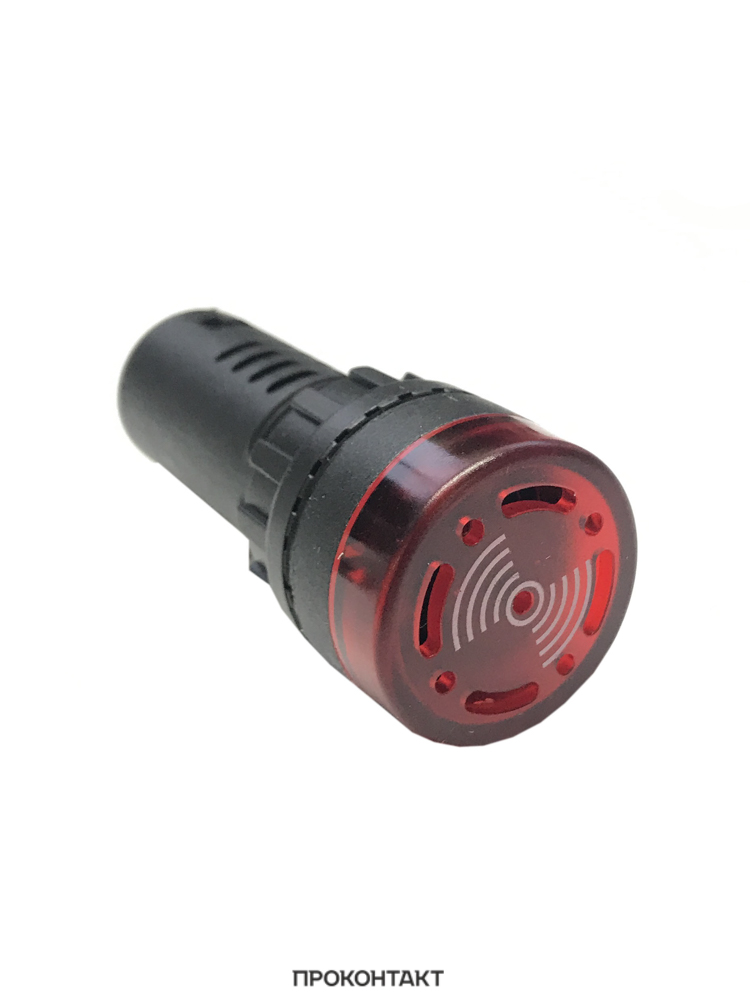 Купить Индикатор светозвуковой AD16-22SM Ø22 220V красный LED в Челябинске