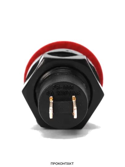 Купить Кнопка DS-213 2A/250VAC без фиксации черная в Челябинске