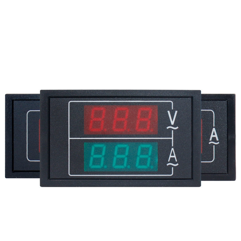 Купить Вольтметр-амперметр цифровой 0-100A 100-300V 70*42*20мм в Челябинске