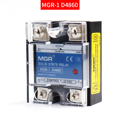 Купить Твердотельное реле MGR-1 D4860 (управление 3-32VDC, контроль 24-480VAC) 60A в Челябинске