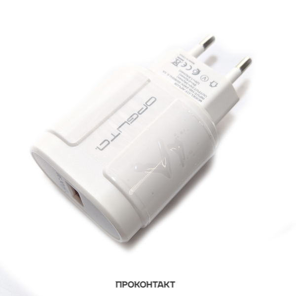Купить Зарядное устройство 1*USB OT-APU28 3A быстрая зарядка QC3.0 Белый в Челябинске