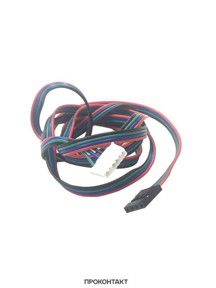 Купить Межплатный кабель для NEMA17 XH2.54 6pin - DuPont 4pin 100см в Челябинске