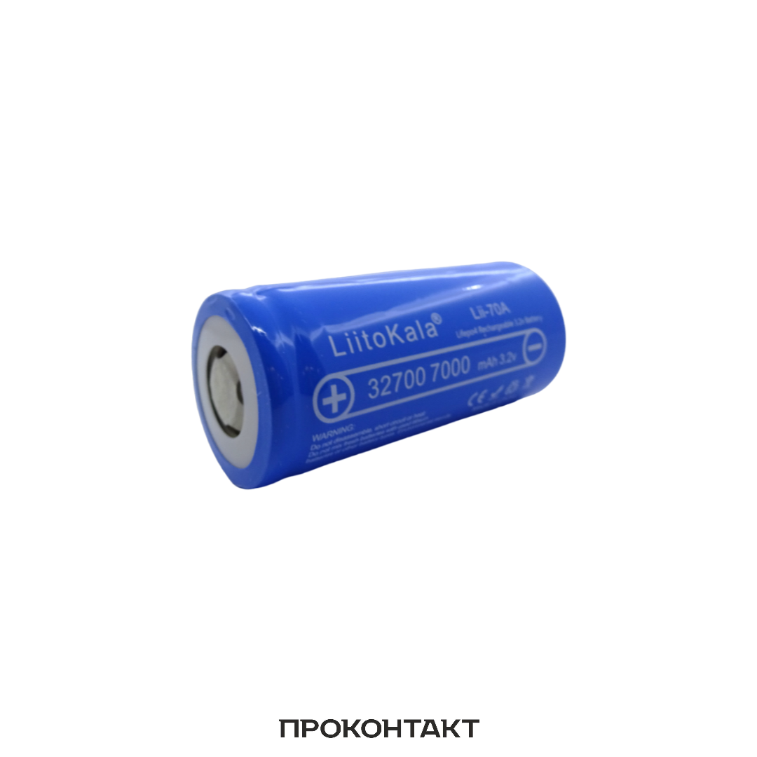Купить Аккумулятор LifePO4 32700 7000mah 3.2V LiitoKala Lii-70A с лепестками в Челябинске