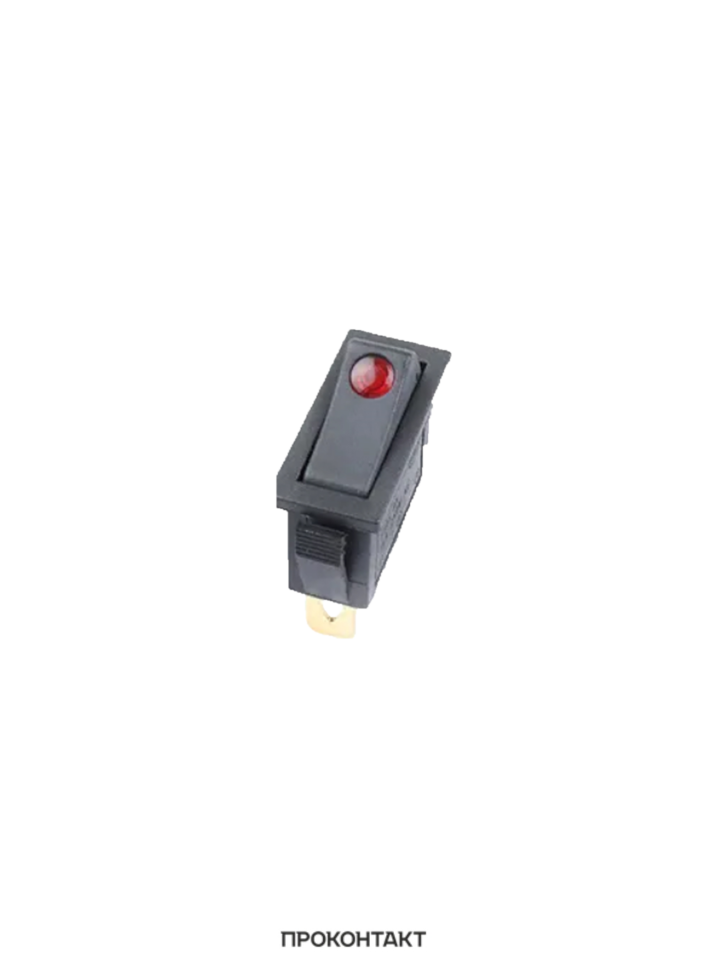 Купить Переключатель KCD3-101L ON-OFF 15A 250V (3 контакта) красный в Челябинске