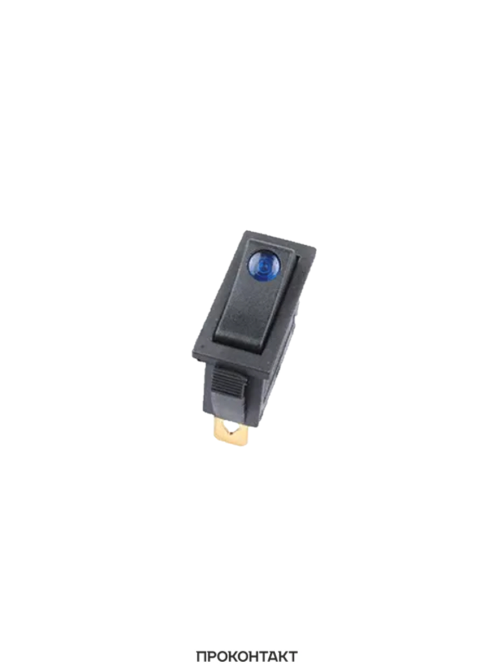 Купить Переключатель KCD3-101L ON-OFF 15A 250V (3 контакта) синий в Челябинске