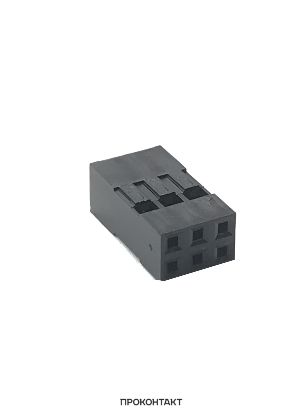 Купить Разъем Dupont 2x3pin 2.54мм BLD-6 (без контакта, только корпус) в Челябинске