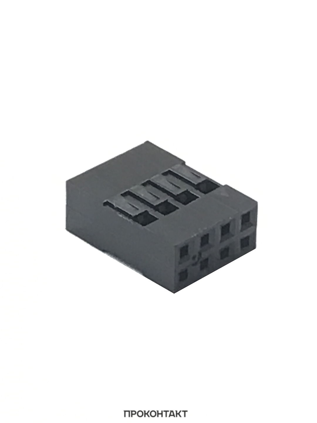 Купить Разъем Dupont 2x4pin 2.54мм BLD-8 (без контакта, только корпус) в Челябинске