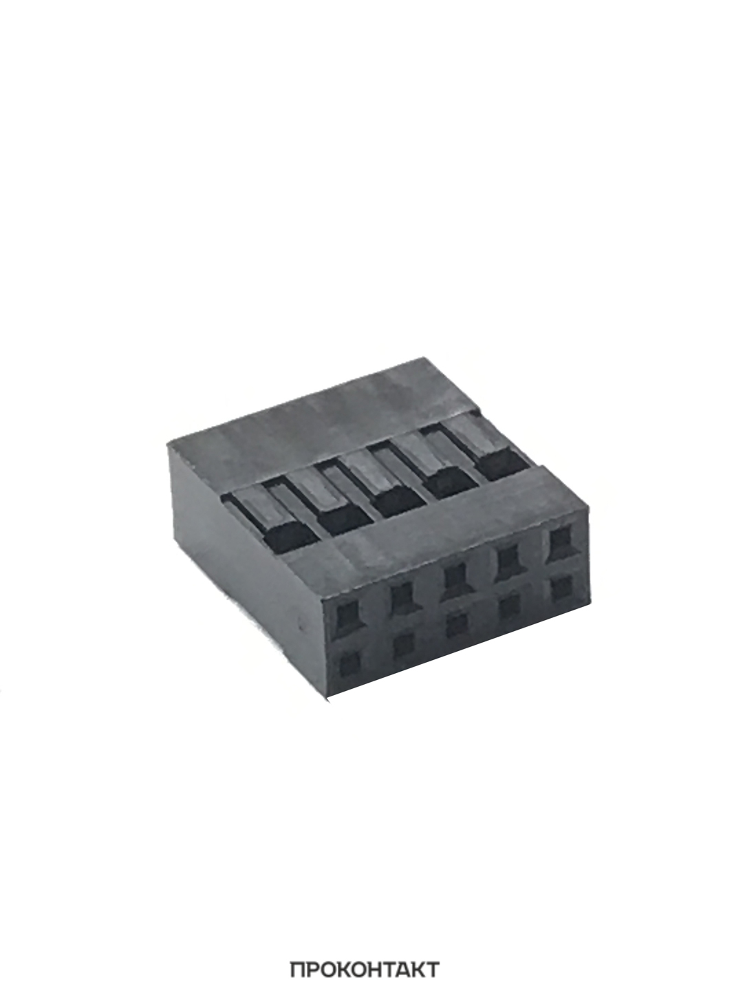 Купить Разъем Dupont 2x5pin 2.54мм BLD-10 (без контакта, только корпус) в Челябинске