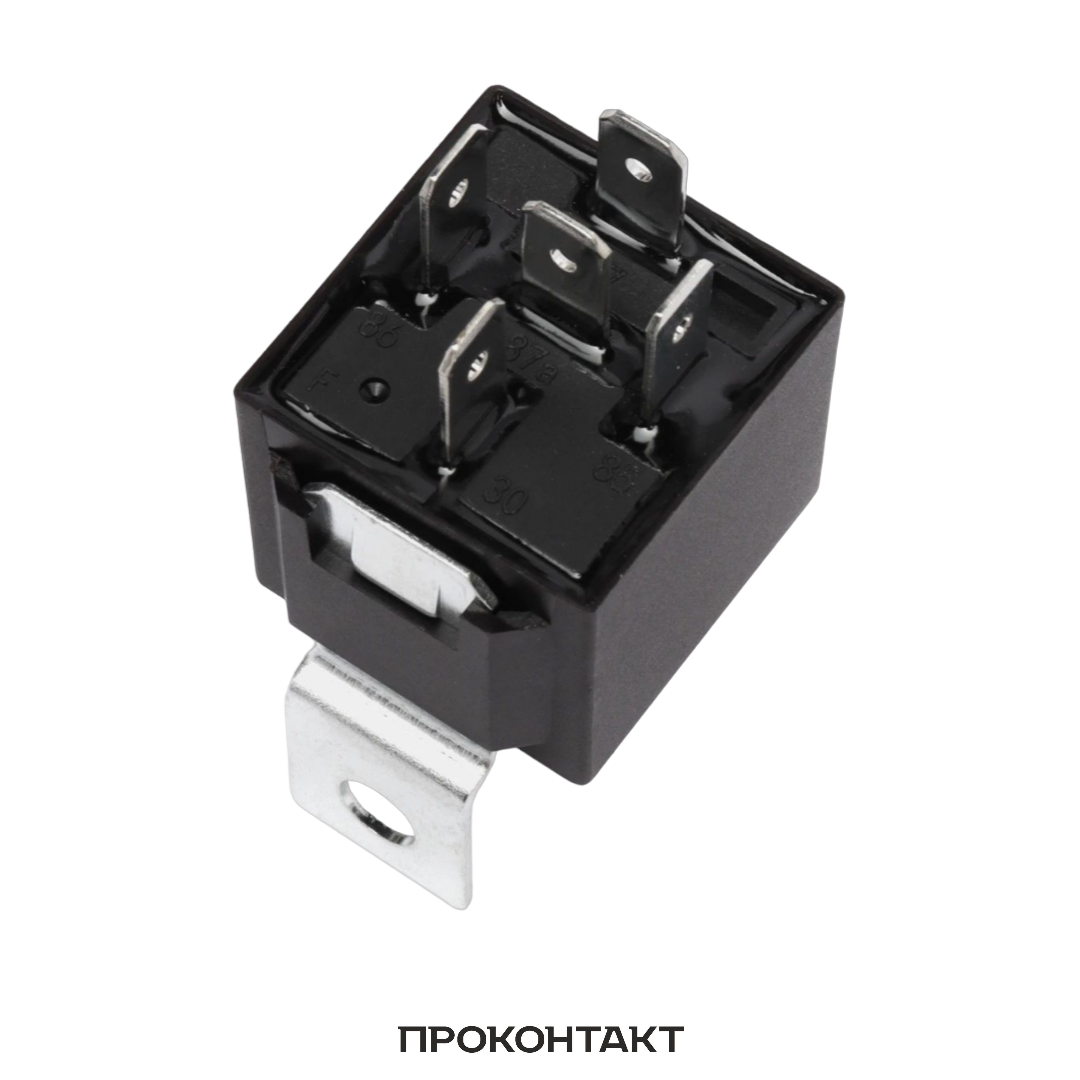 Купить Реле FLS820-024-1C 24VDC 40A 5 контактов с кронштейном в Челябинске