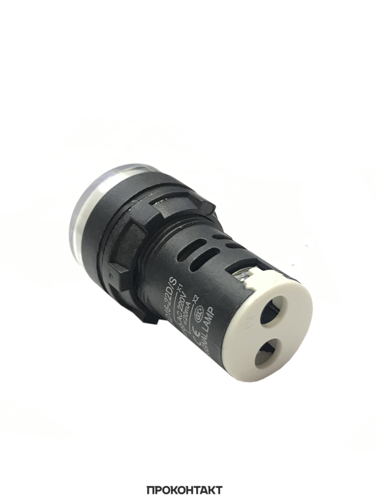Купить Индикатор AD16-22D/S Ø22 220V белый LED в Челябинске