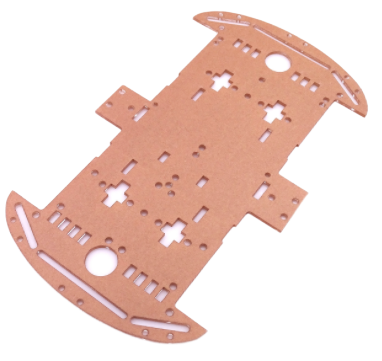 Купить Пластина акриловая для Шасси 4WD Смарт-Робота Купить Пластина акриловая для Шасси 4WD Смарт-Робота в Челябинске