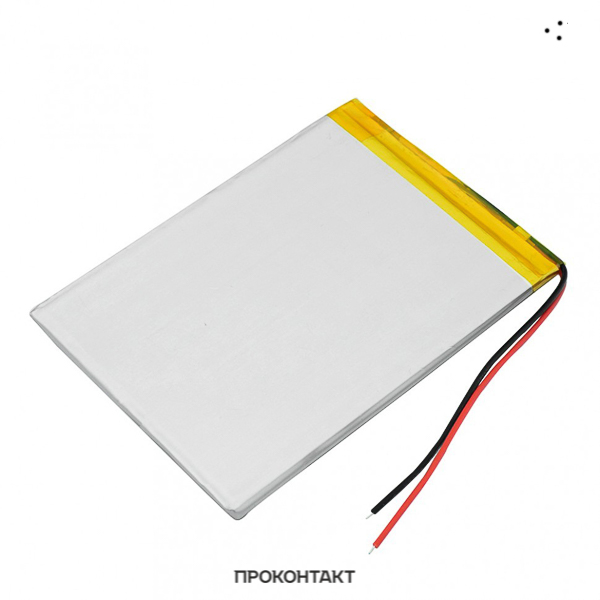 Купить Аккумулятор литий-полимерный 4.0*30*40 403040 (3.7В, 420mah) в Челябинске