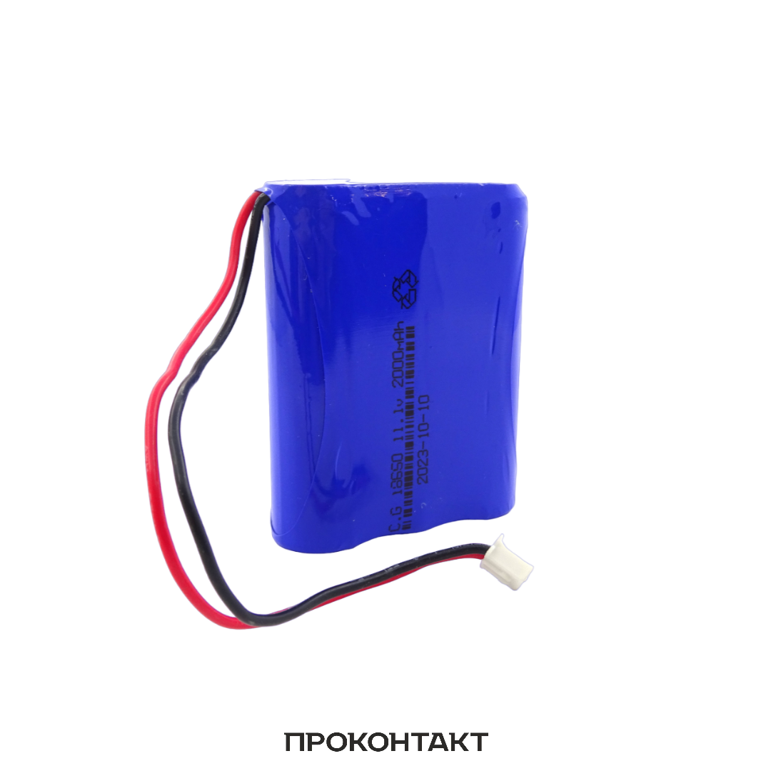 Купить Аккумуляторная сборка 11.1V 2000mAh с разъемом XH2.54 3S в ряд в Челябинске