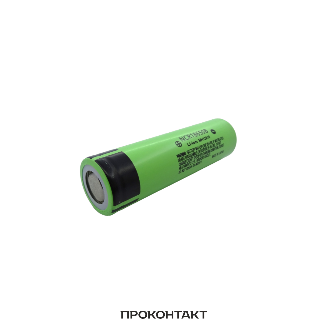 Купить Аккумулятор литий-ионный 18650 3400mah NCR18650B MH12210 Panasonic* (факт. 3300mah) плоский + в Челябинске