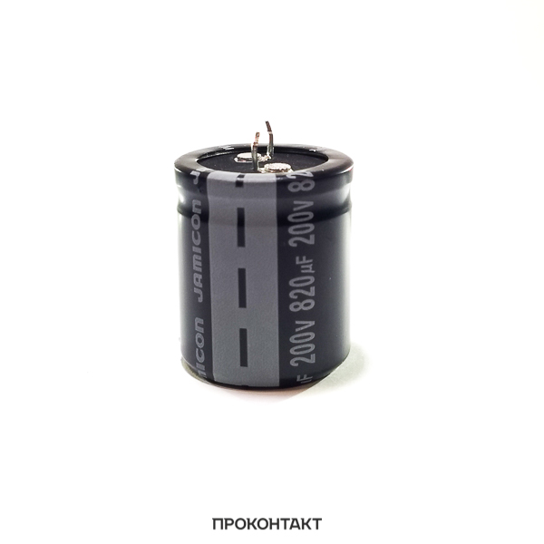Купить Конденсатор электролитический 820UF 200V 105*C 30*35 HS JAMICON Купить Конденсатор электролитический 820UF 200V 105*C 30*35 HS JAMICON в Челябинске