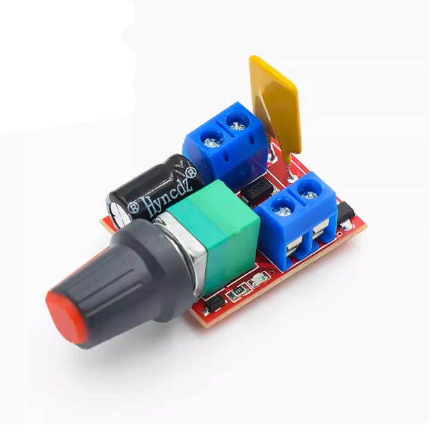 Купить ШИМ регулятор скорости двигателя 5-35V 5A(max) тип2 в Челябинске