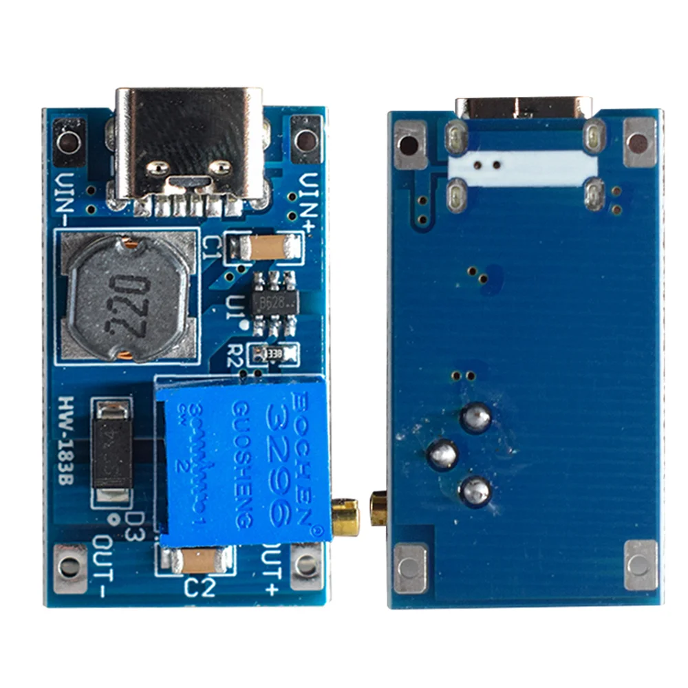 Повышающий DC-DC модуль MT3608 2A с TYPE-C