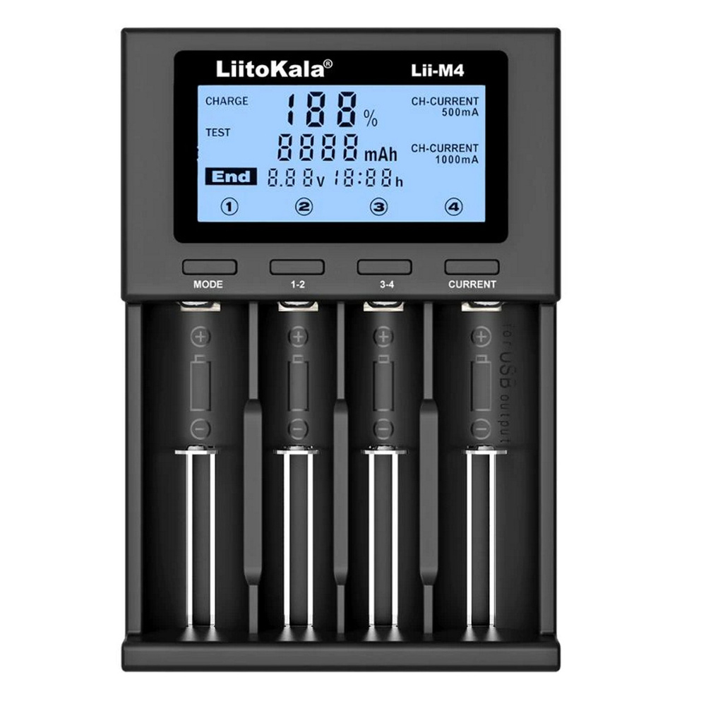 Купить Зарядное устройство LiitoKala Engineer Lii-M4 в Челябинске