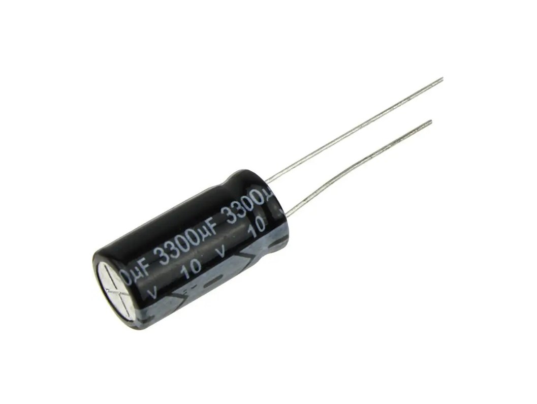 Конденсатор электролитический   3300UF 10V 105*C 12.5*20  TKR JAMICON