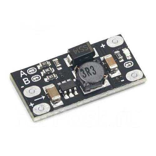Повышающий DC-DC модуль (вход  3.7V выход 5V/8V/9V/12V)