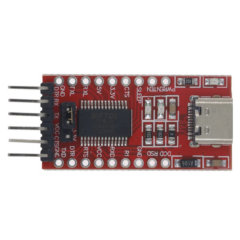 Модуль преобразователя интерфейсов USB to TTL FT232RL TYPE-C